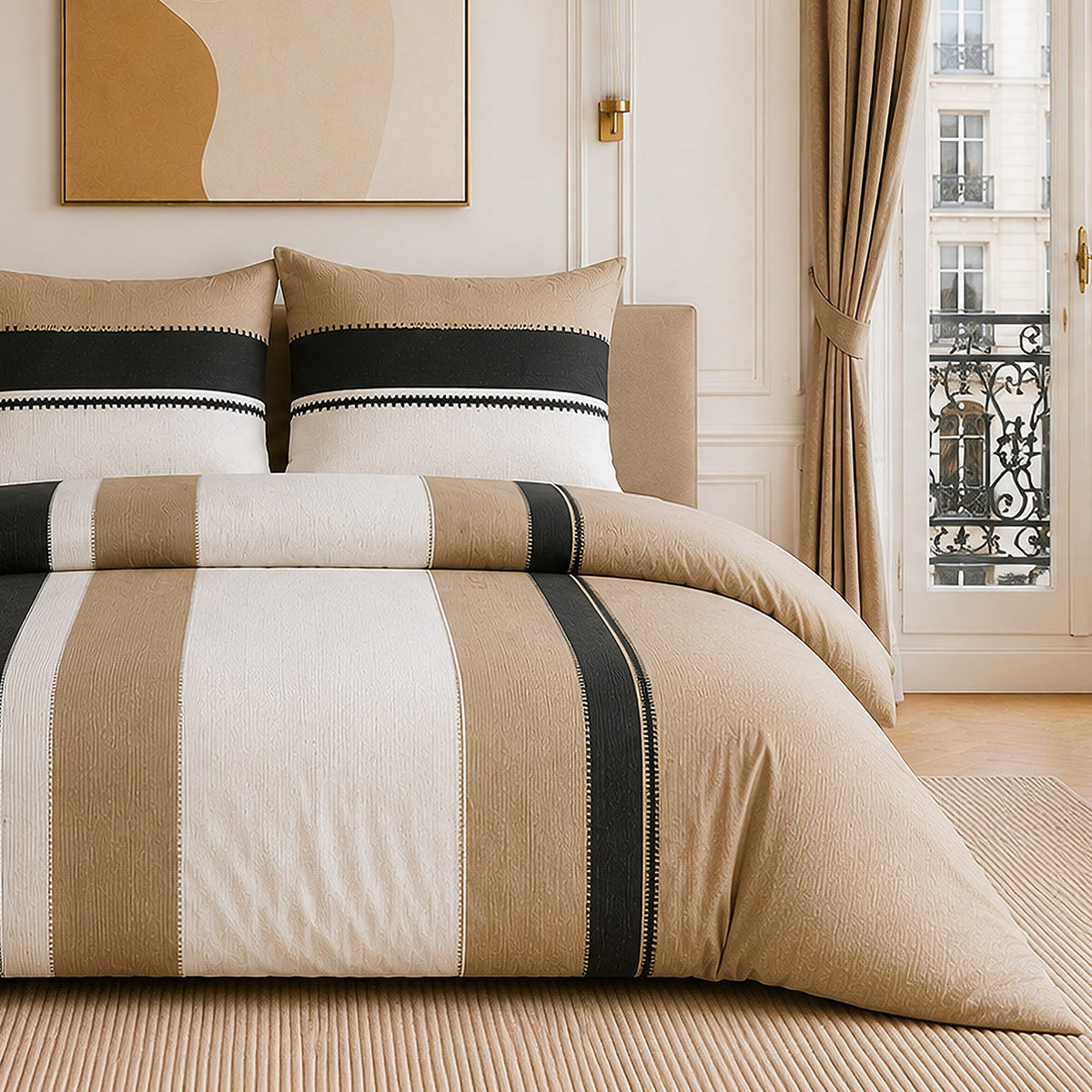 Parure de lit percale de coton 71 fils SAHEL, vue 3