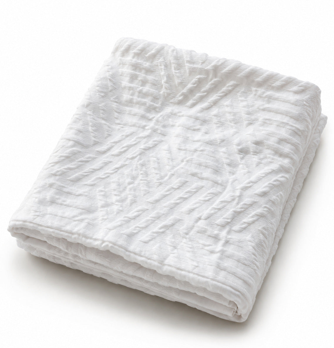 Parure de lit microfibre seersucker Eda