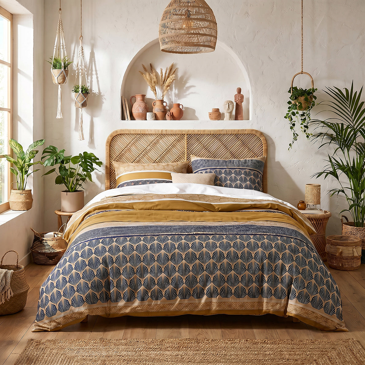 Parure de lit 100% coton 57 fils CELORN, vue 4