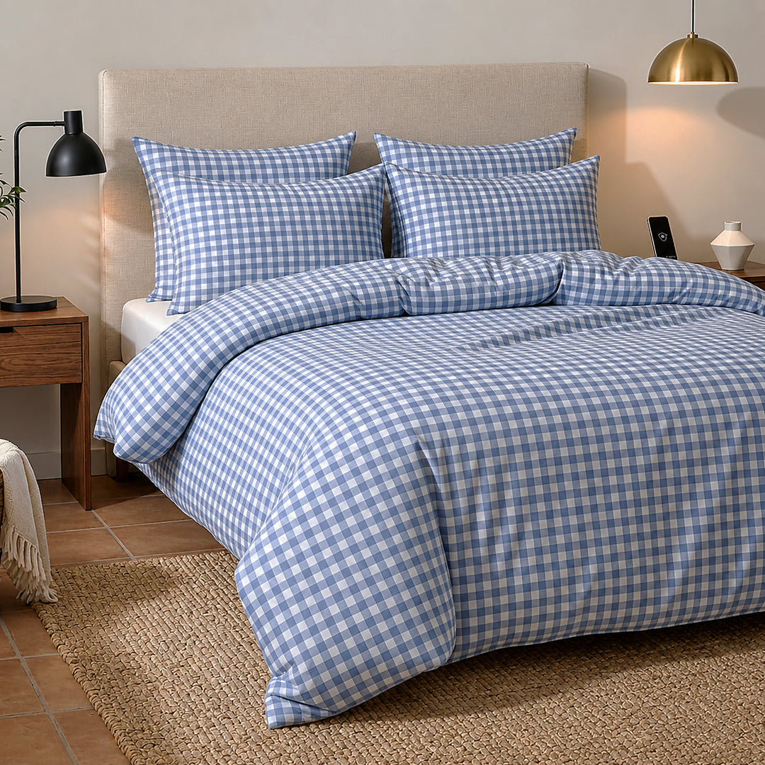 Parure de lit 100% coton 57 fils CELESTIN, vue 2