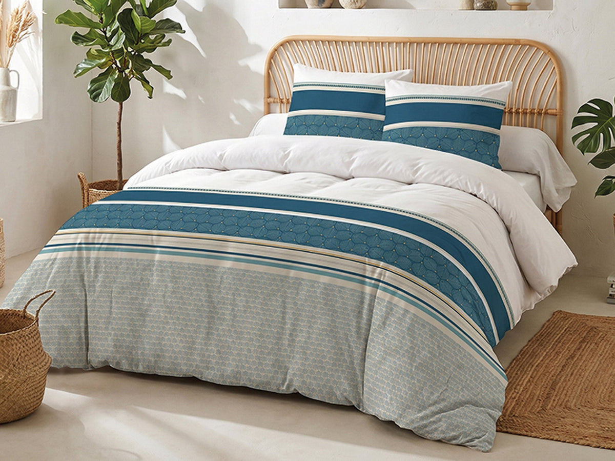 Parure de lit 100% coton 57 fils URIANCE, vue 2