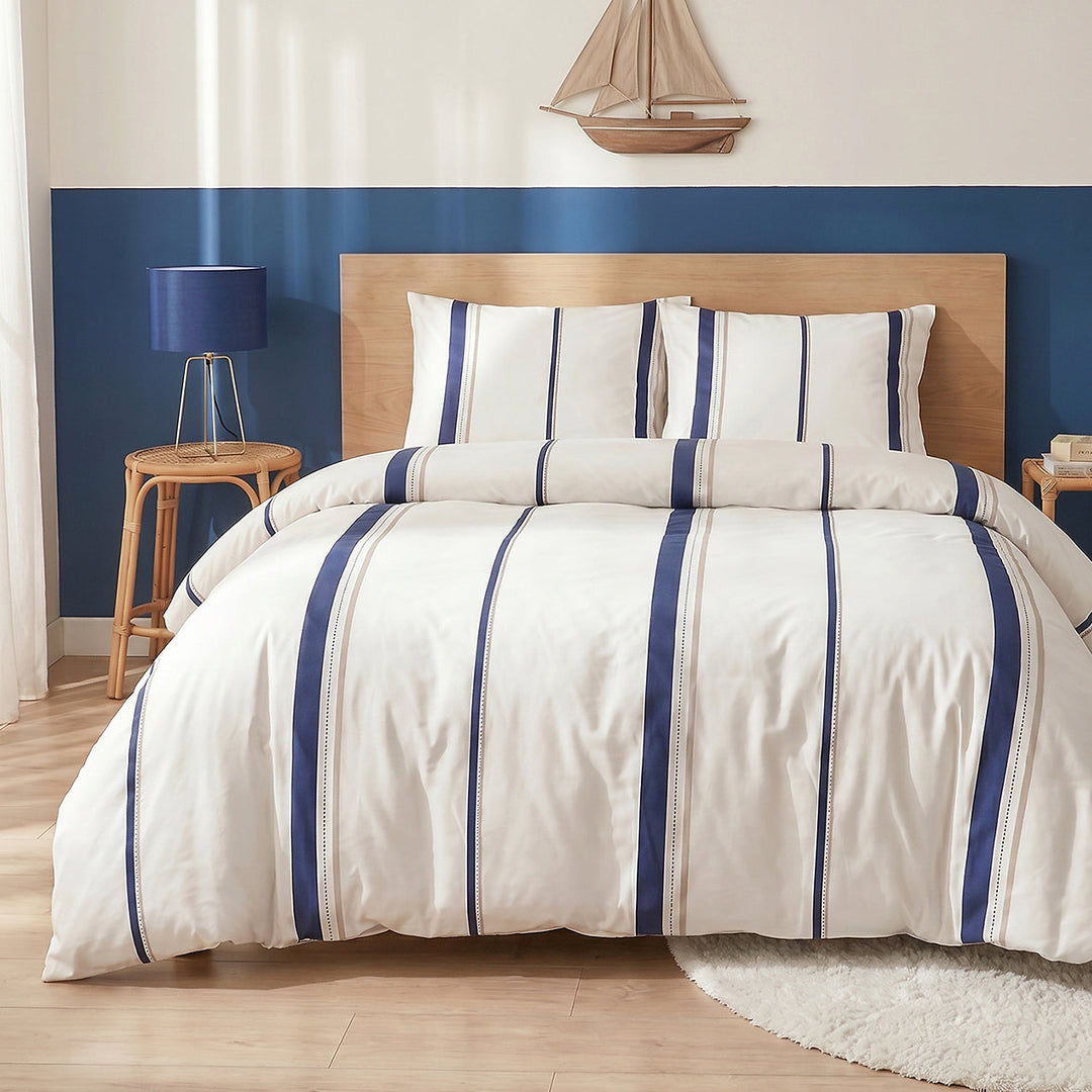 Parure de lit 100% coton 57 fils LORD