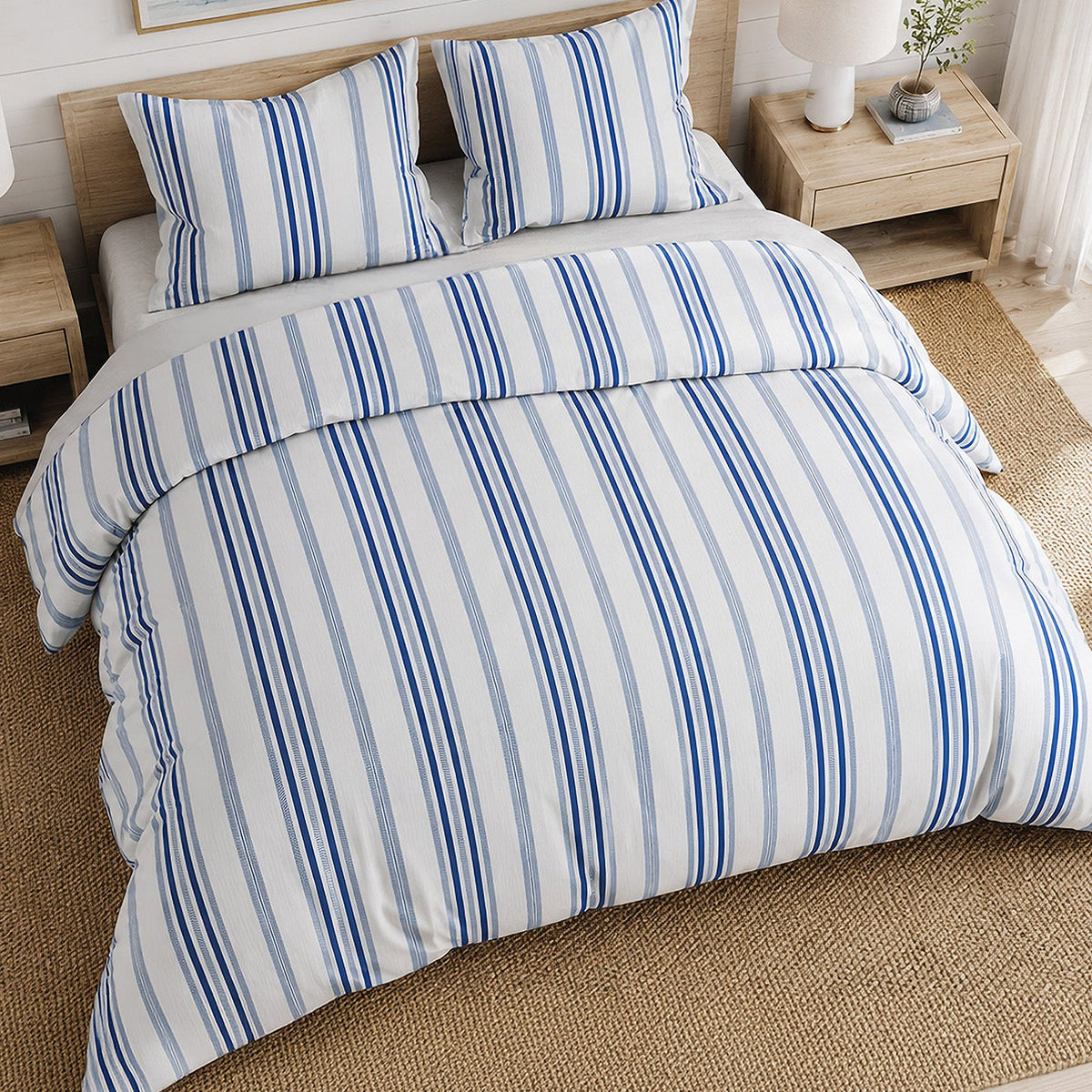 Parure de lit percale de coton 71 fils MAT, vue 4