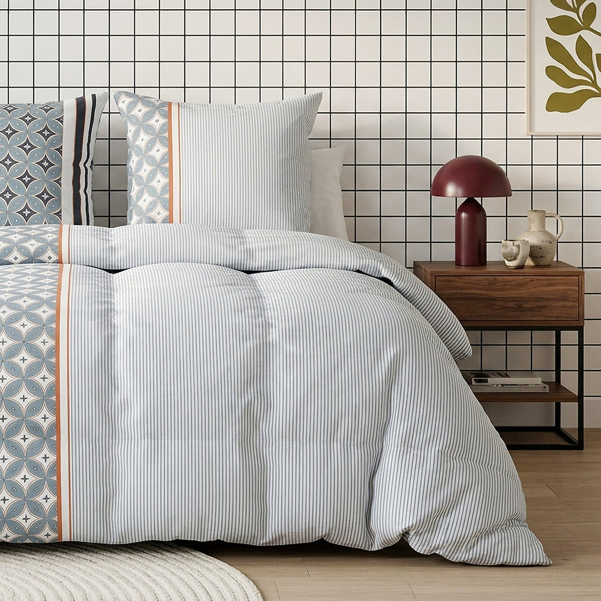 Parure de lit 100% coton 57 fils ARABIA, vue 2