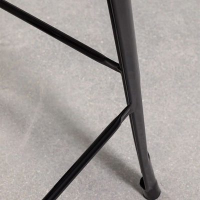 Lot de 4 tabourets hauts SKLUM avec dossier en acier Lix