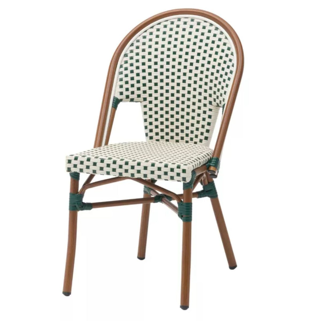 Lot de 4 chaises de jardin bistrot LAETITIA