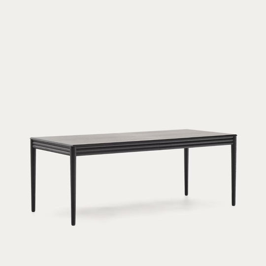 Table extensible KAVE HOME Lenon chêne noir