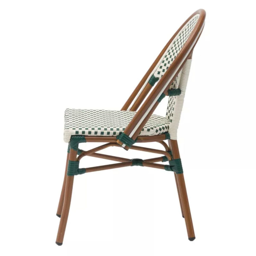 Lot de 4 chaises de jardin bistrot LAETITIA