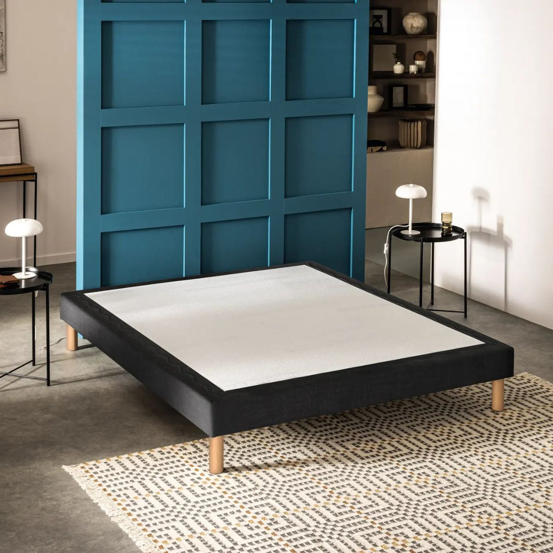 Sommier BULTEX 100x200cm MEDIAN Gris foncé