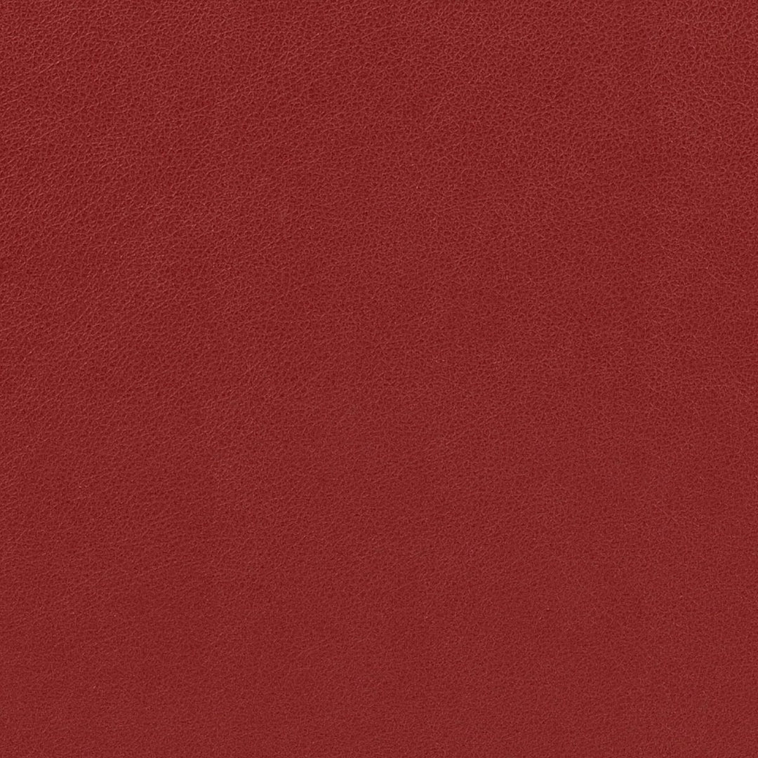Canapé d'angle cuir rouge 4 places VENTE UNIQUE - MISHIMA