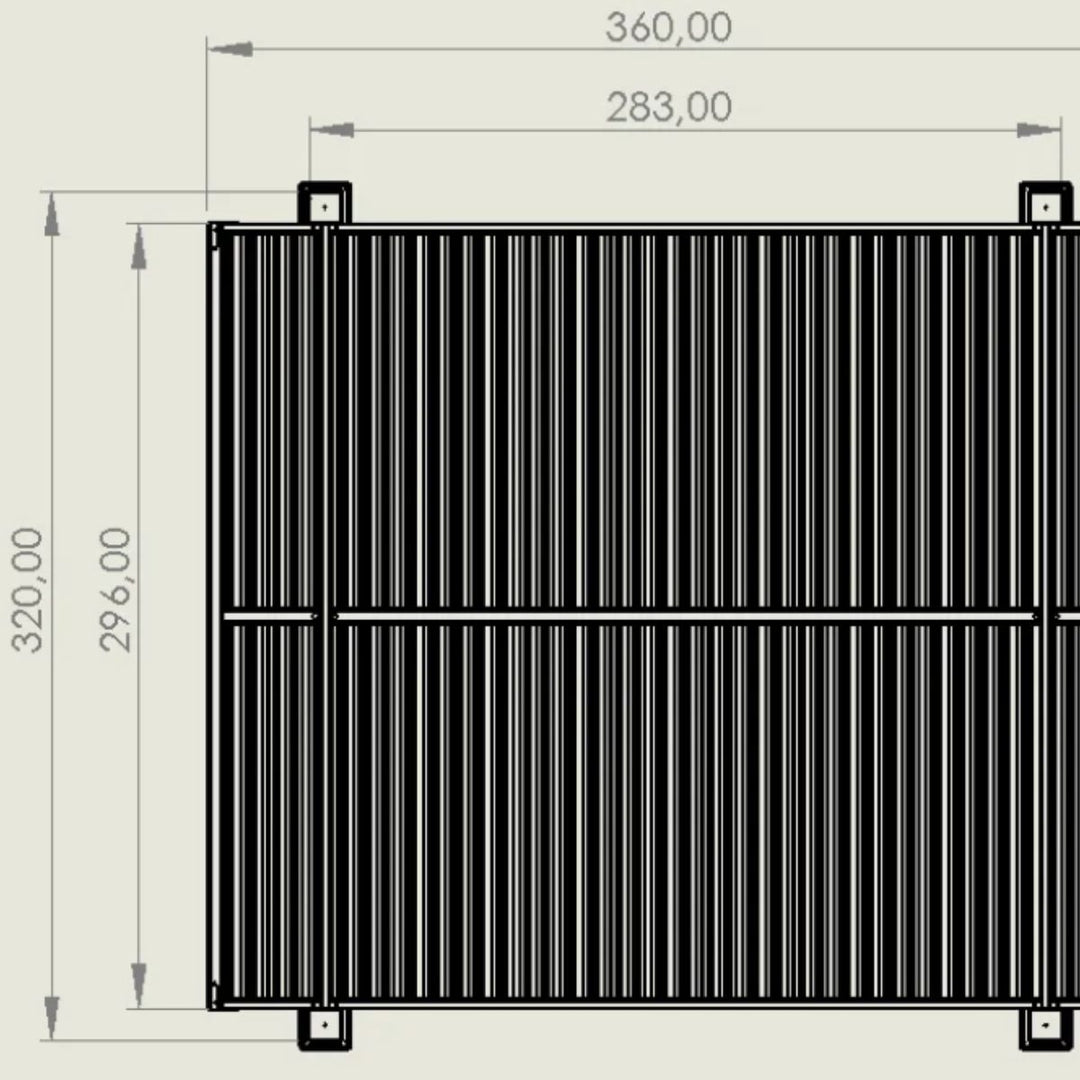 Pergola Bioclimatique Leroy Merlin 11,52m² – Gris Anthracite
