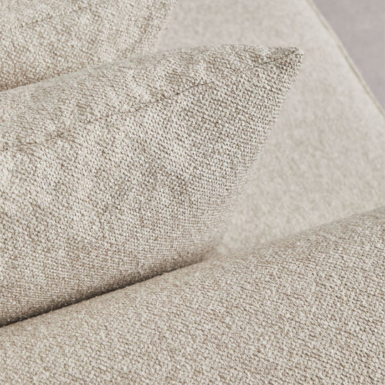 Méridienne droite SKLUM Cardea bouclé beige