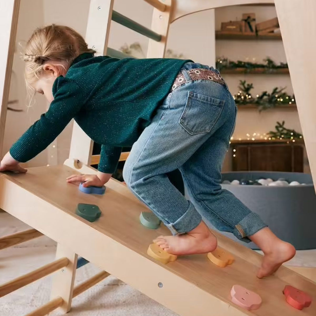 Parcours de motricité intérieur en bois FSC® bois VERTBAUDET