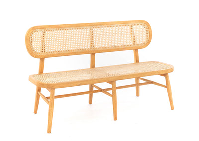 Banquette en cannage ELLIOT