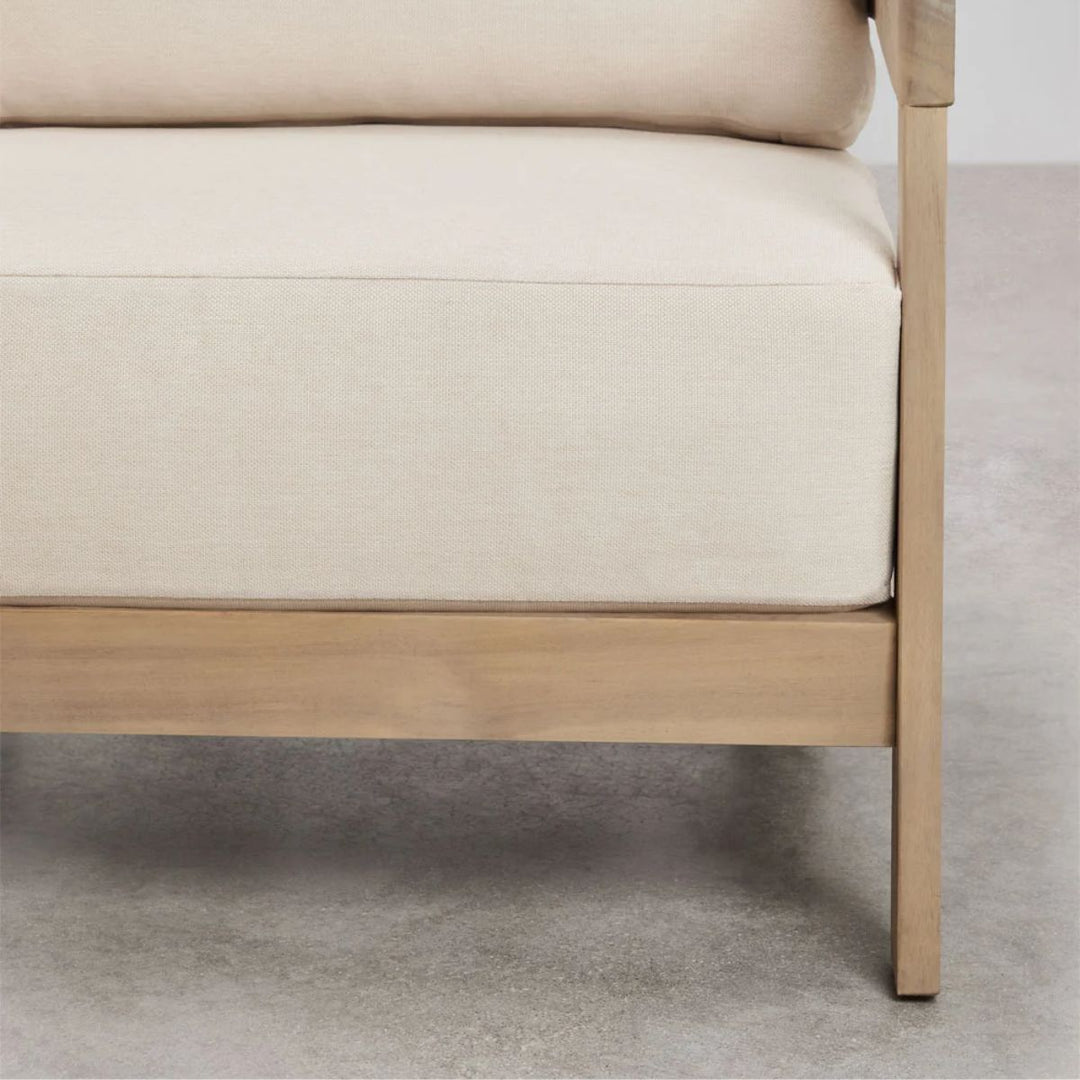 Fauteuil SKLUM ULENO en bois d'Acacia Marron