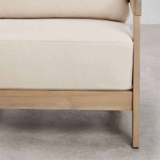 Fauteuil SKLUM ULENO en bois d'Acacia Marron