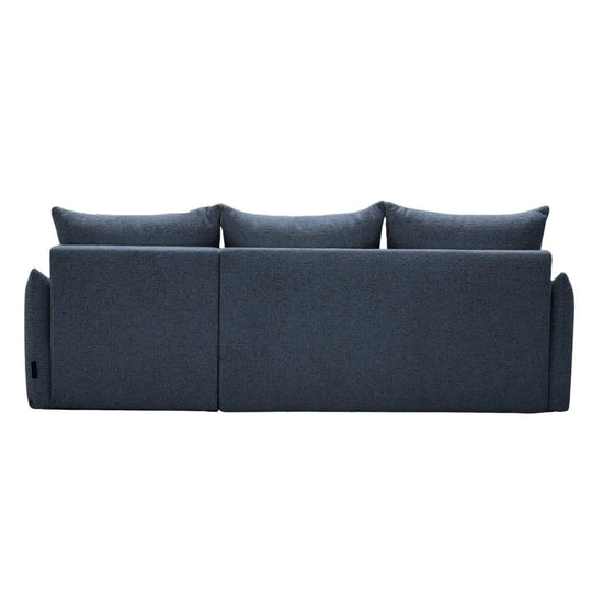 Canapé d’angle convertible et reversible CELINE Bleu 4 places – Casanova Paris