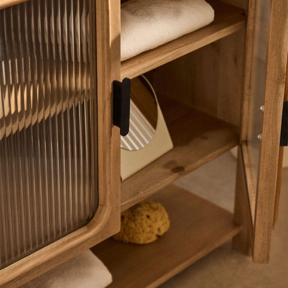 Meuble de Salle de Bain SKLUM en bois d'Acacia MASSILIA