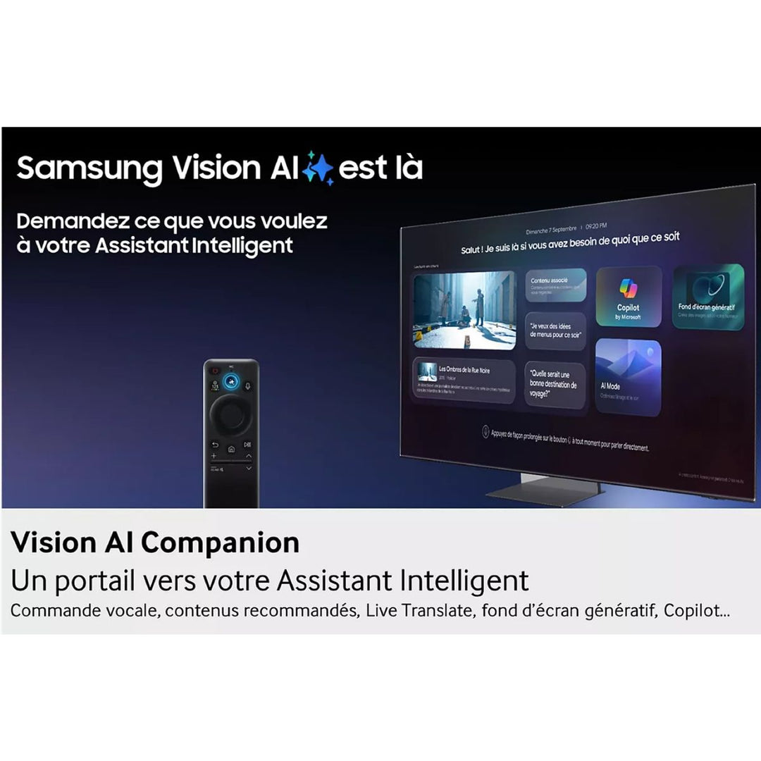 TV SAMSUNG TQ75QN83F 75" 4K AI 2025 Neo QLED