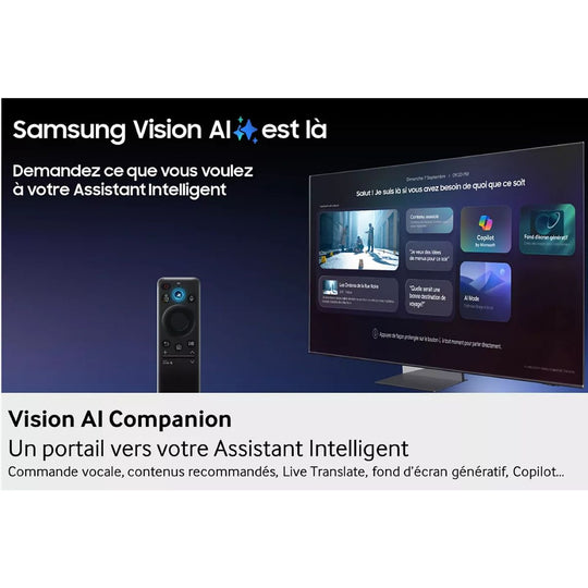 TV SAMSUNG TQ75QN83F 75" 4K AI 2025 Neo QLED