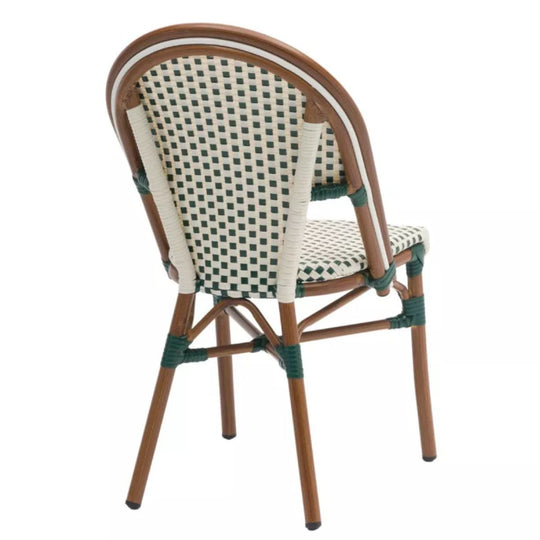 Lot de 4 chaises de jardin bistrot LAETITIA