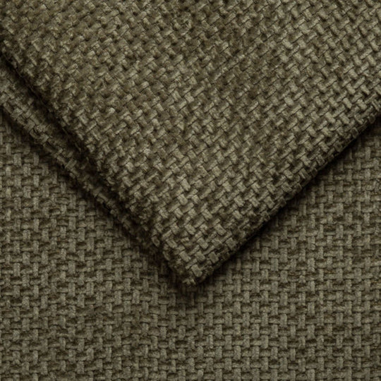 Canapé MICADONI Molino 3 places en tissu chenille vert