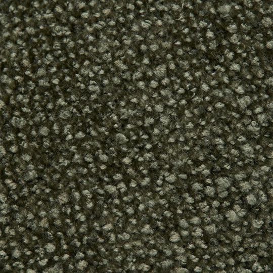 Fauteuil SKLUM en tissu chenille vert et fer Jolie Marron Bois Foncé