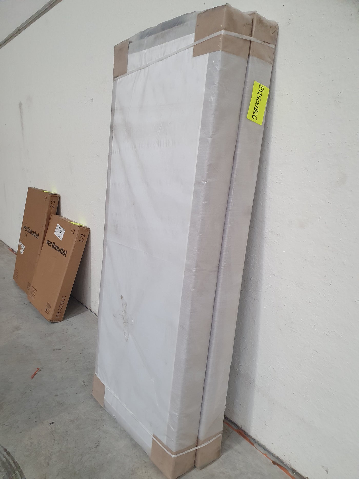 Sommier robuste en bois massif 160x200cm (2x80x200cm)