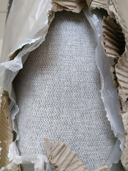 Canapé droit CXL by Christian Lacroix Lorella 5 places en tissu beige