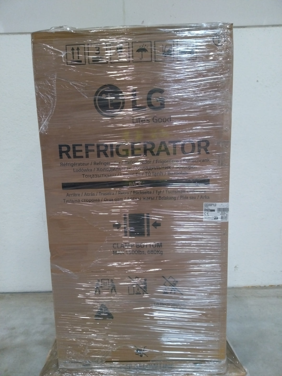 Réfrigérateur LG Américain InstaView Inox GSGV80PYLD