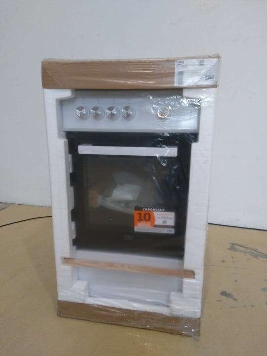 Cuisinière à gaz 4 foyers BEKO FSG52000DWC