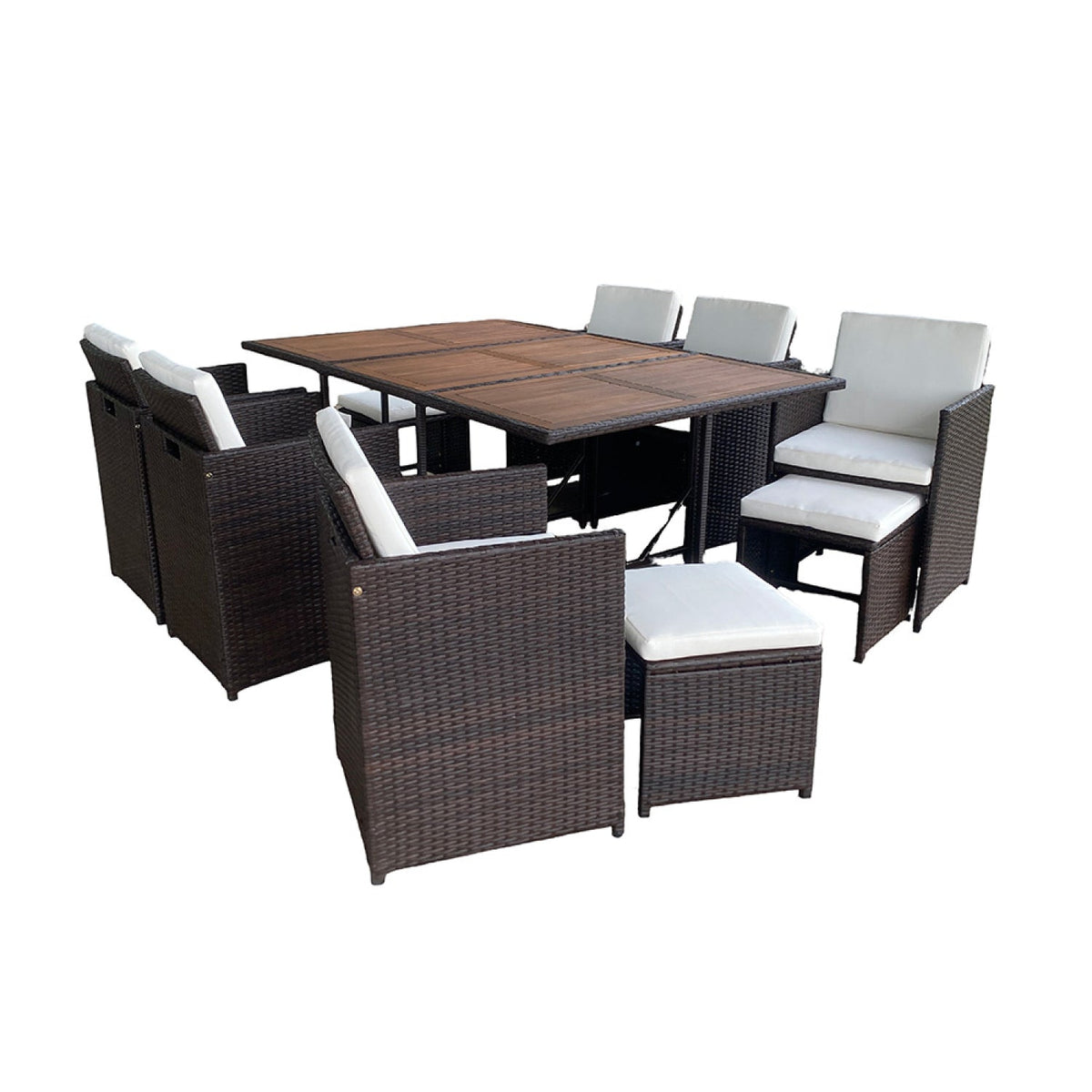 salon-jardin-encastrable-10-places-resine-tressee-marron et beige-toledo-packshot-concept-usine