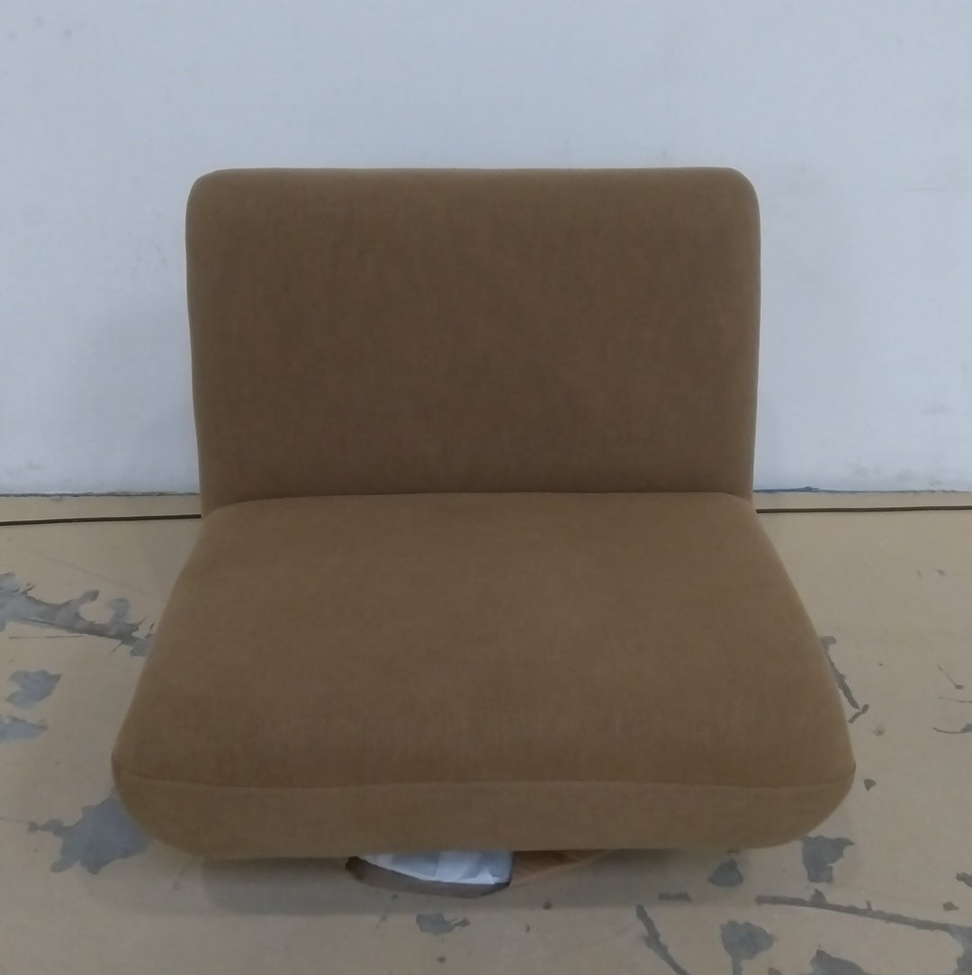 Fauteuil ZARA HOME pivotant velours Vert olive