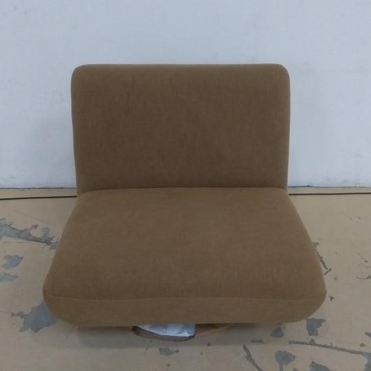 Fauteuil ZARA HOME pivotant velours Vert olive