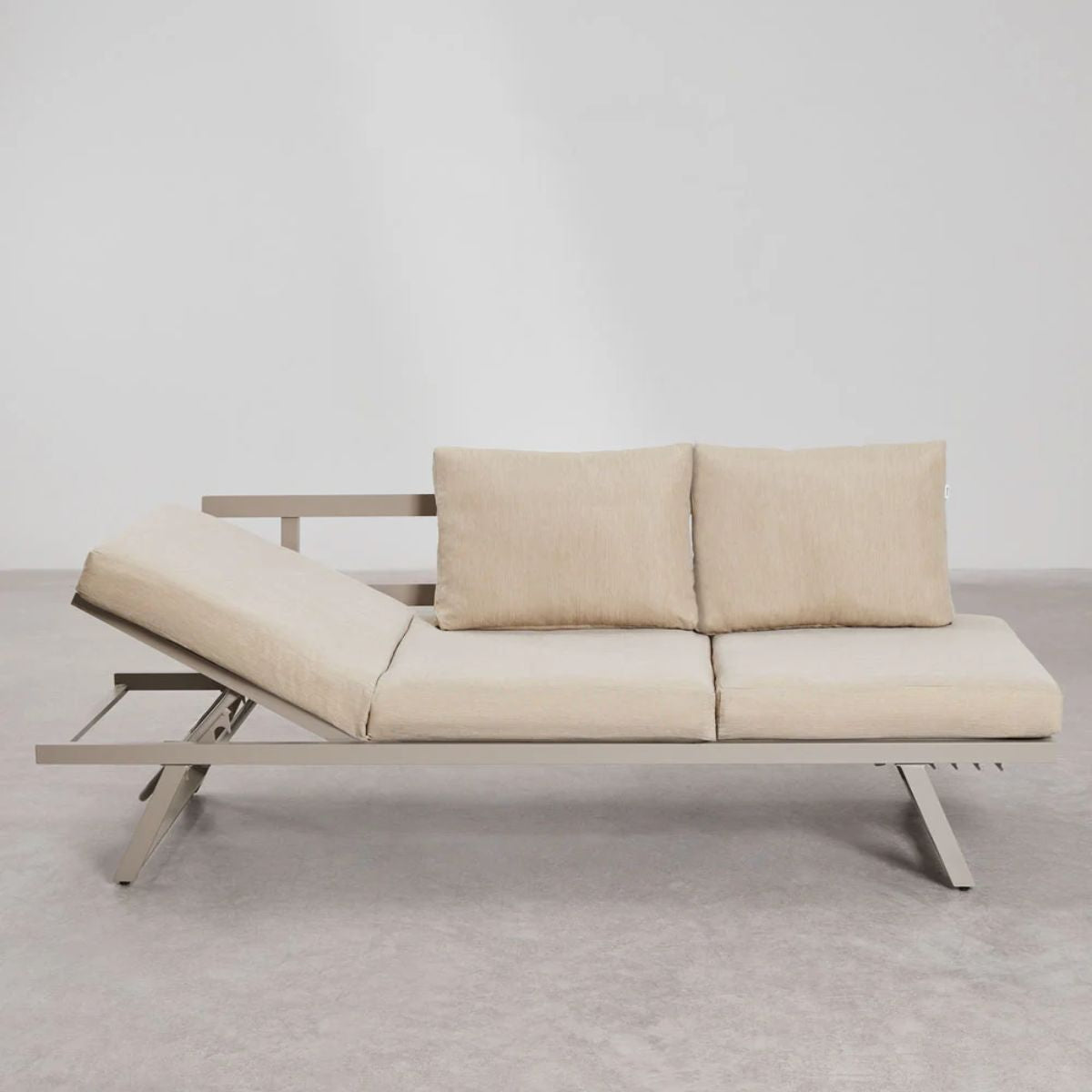 Canapé de jardin SKLUM Libanc 3 places inclinable Beige