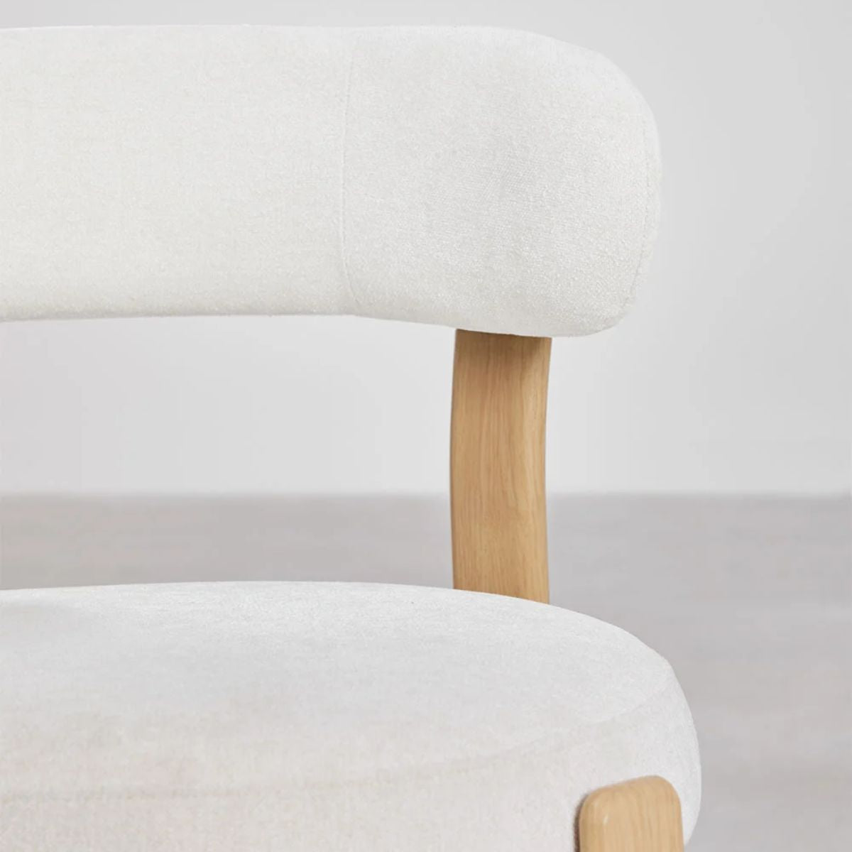 Lot de 2 chaises SKLUM de salle à manger en tissu chenille Jolie