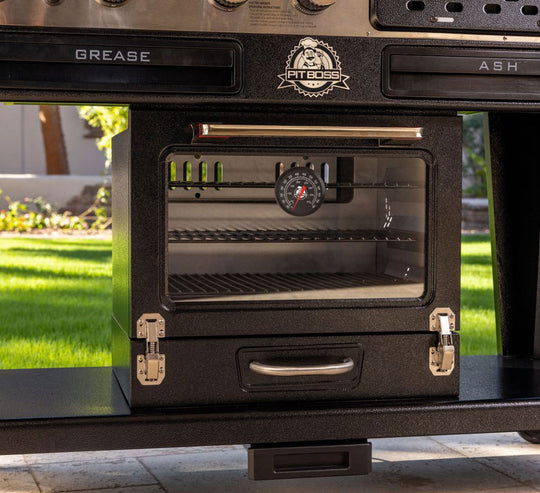 Barbecue Combo Pit Boss Memphis Ultimate 2.0 Gaz, Charbon & Fumoir Électrique