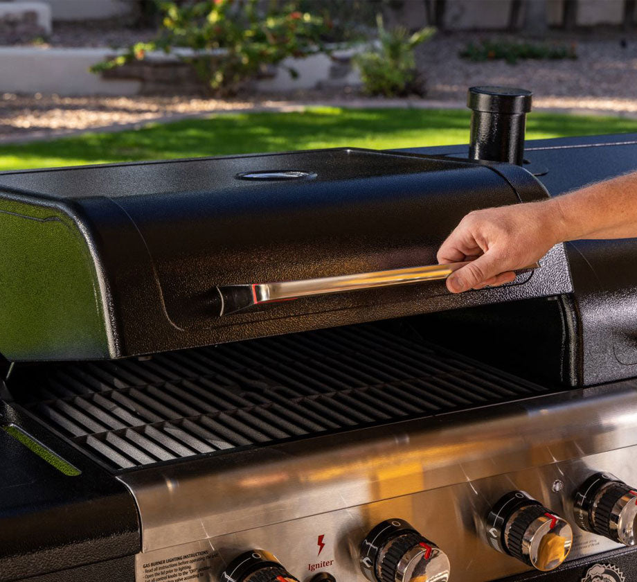 Barbecue Combo Pit Boss Memphis Ultimate 2.0 Gaz, Charbon & Fumoir Électrique