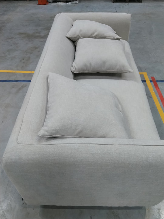 Canapé DRAWER convertible 3 places en tissu Popi