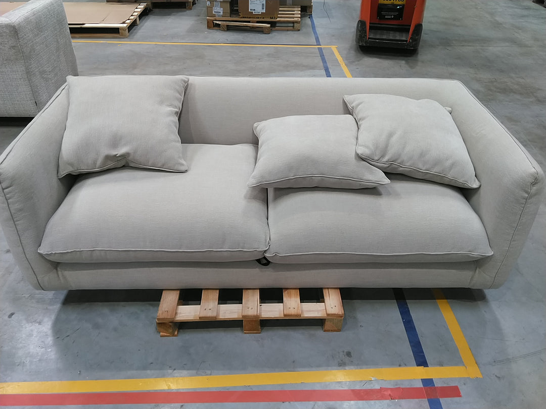 Canapé DRAWER convertible 3 places en tissu Popi