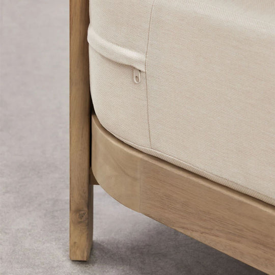 Fauteuil SKLUM ULENO en bois d'Acacia Marron