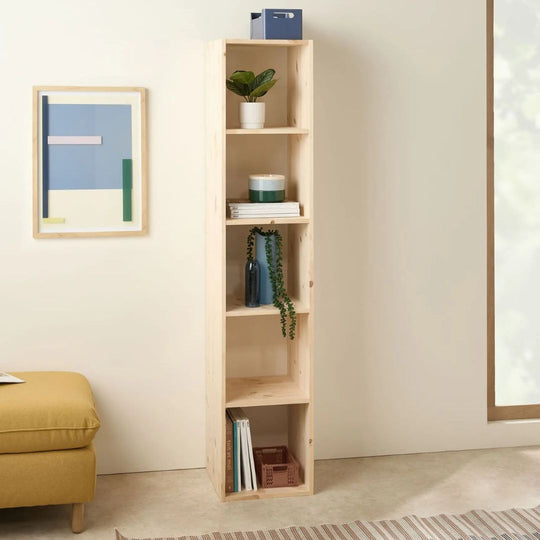 CAMIF- Etagère bois massif 5 cases Elio