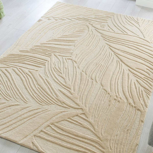 Tapis Lino Beige en laine