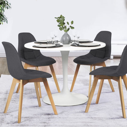 Lot de 4 chaises Gabriella Gris