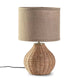 Lampe à poser en rotin naturel NAOKO, diamètre 31 cm
