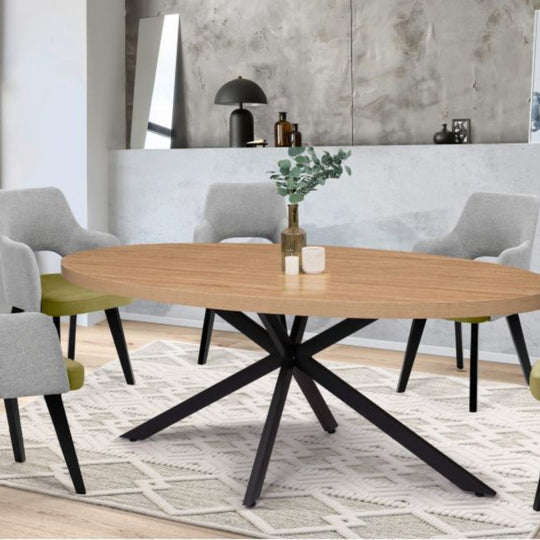 Table à manger Celeste ovale 200cm