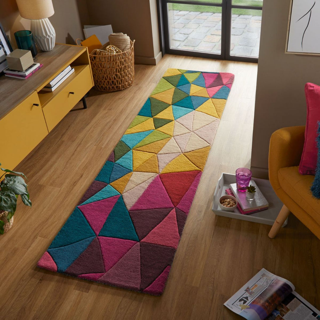 Tapis de couloir en laine Falmouth 60x230cm