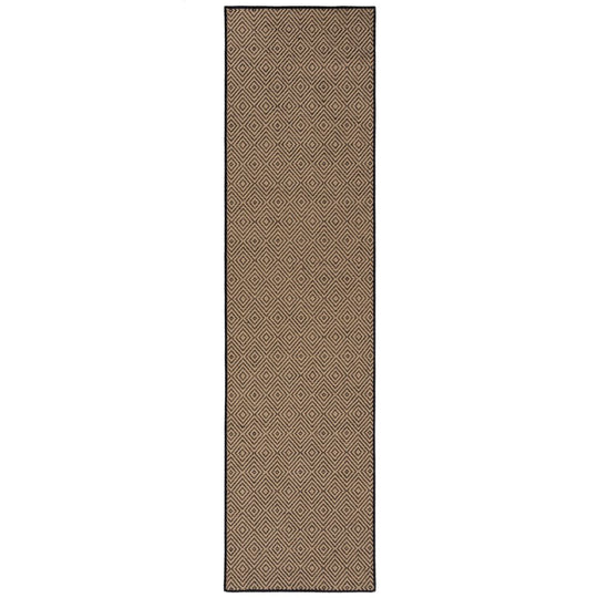 Tapis de couloir jute Diamond 60x230cm