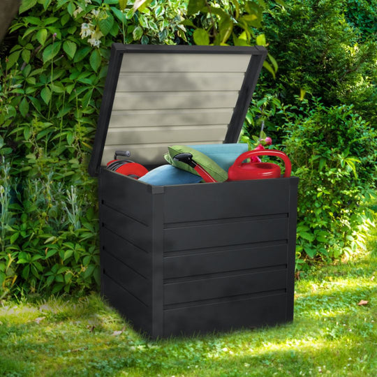 Coffre de jardin en acier galvanisé 200L