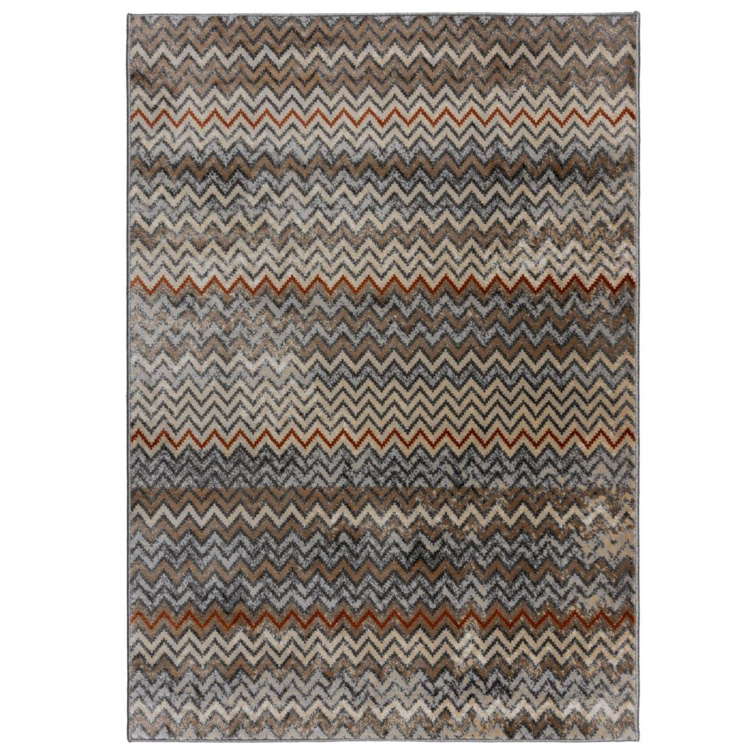Tapis multicolore Nala chevron